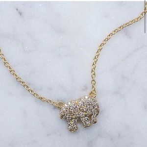 16”L. Lobster claw clasp. NWOT. Received as gift but do not wear necklaces.